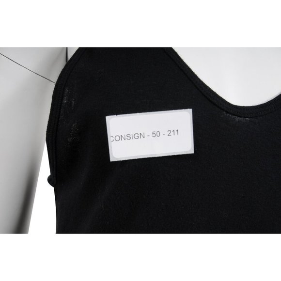 T by Alexander Wang Womens Tank Top Size Large Black 100% Supima Cotton - Picture 6 of 8